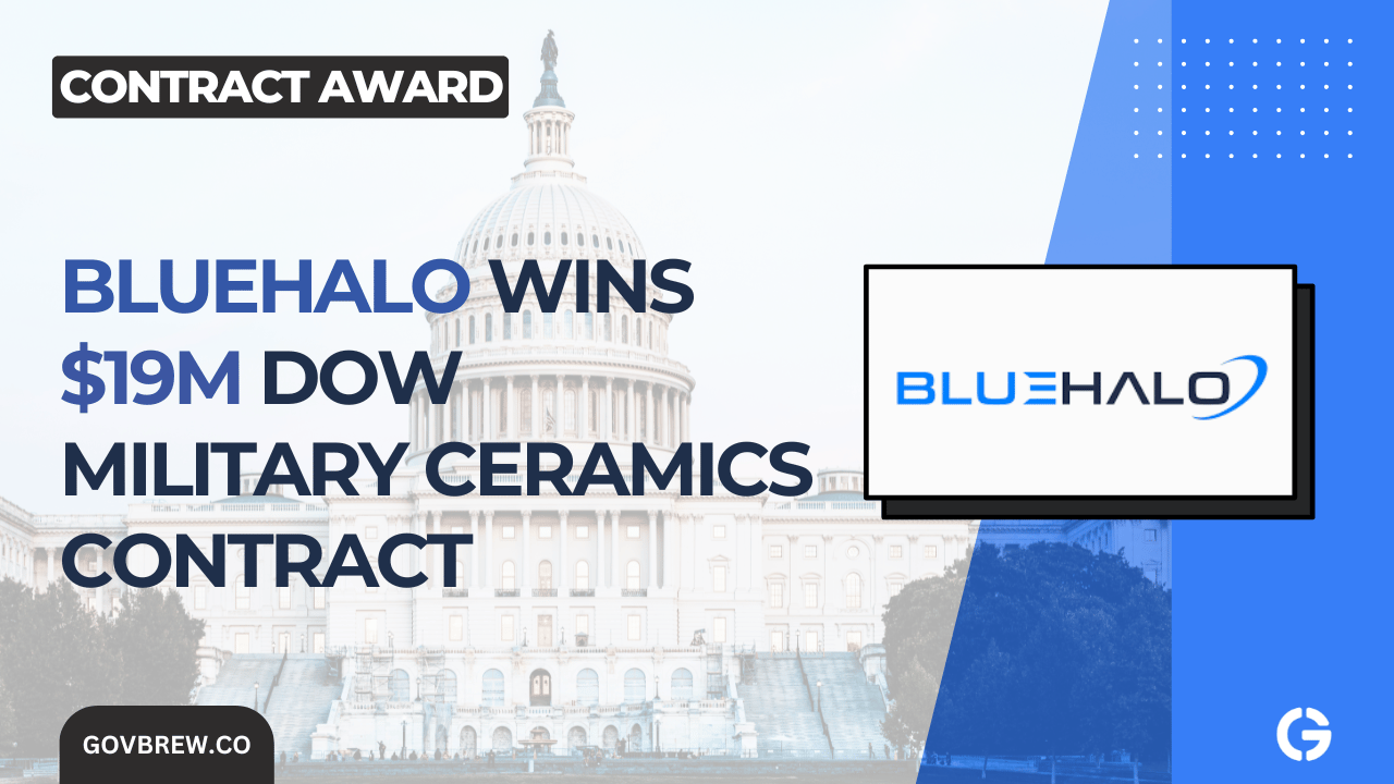 BlueHalo Wins $19M DOW Military Ceramics Contract