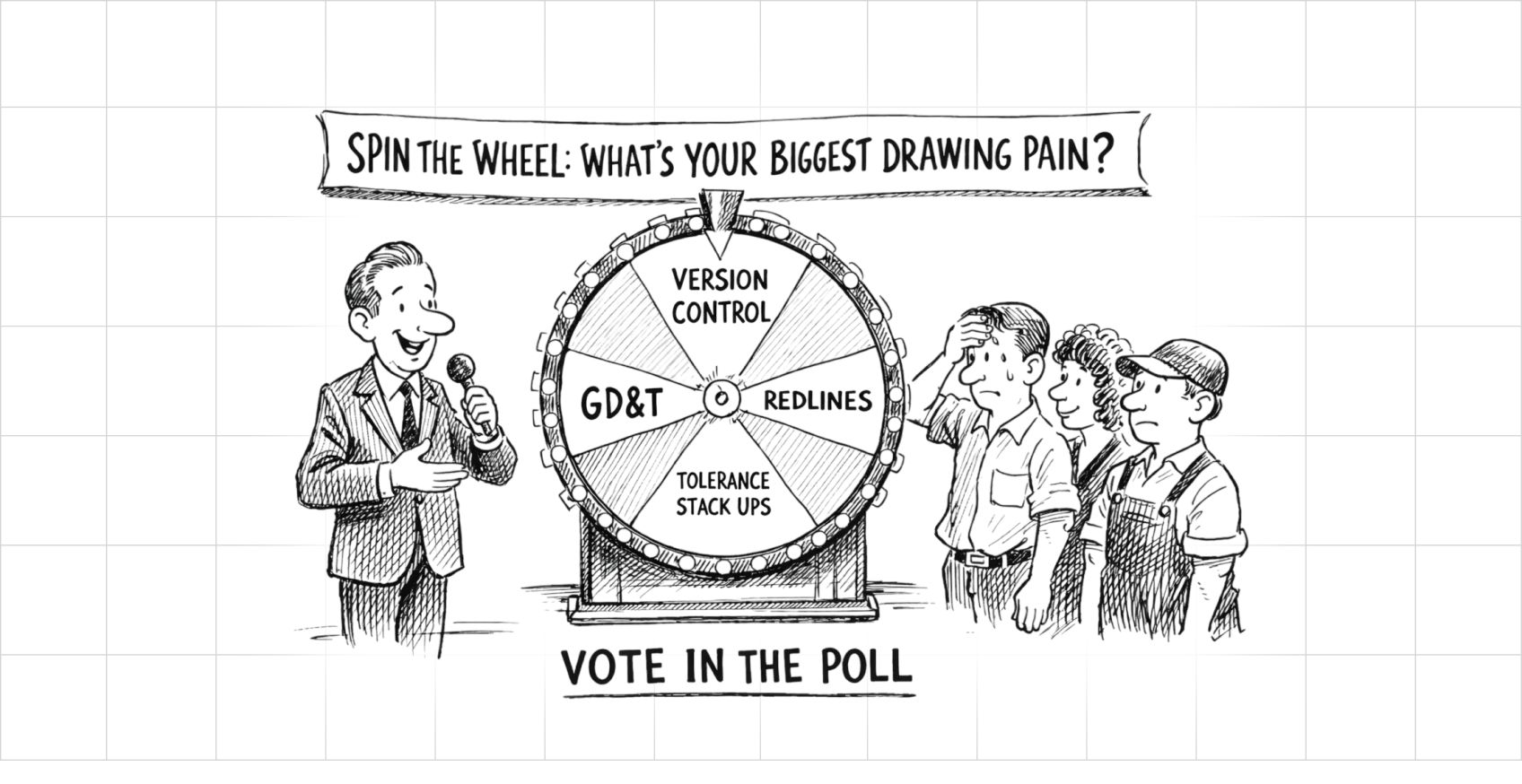 3 minutes: Help us measure the state of engineering drawings