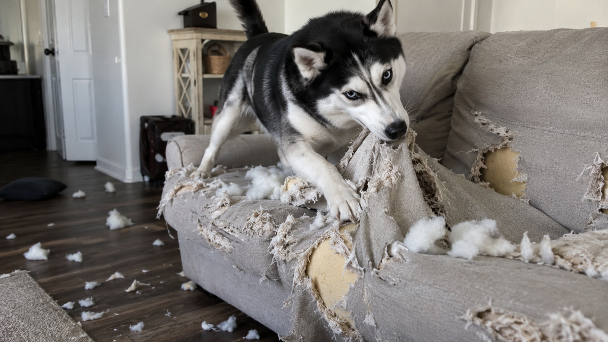 How to Stop Your Dog From Destroying Furniture