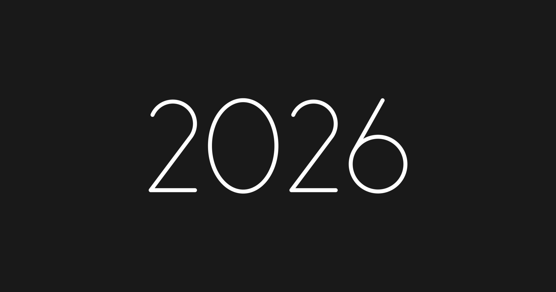 My goals for 2026
