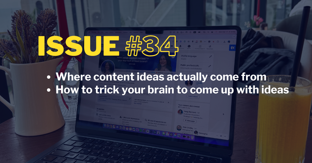 🧐 Don't Know What to Post? Do This to Come Up with Ideas