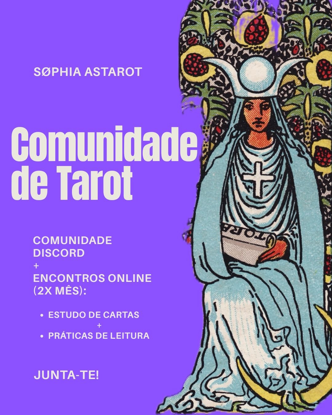 Comunidade de Tarot + Encontros de Estudo online