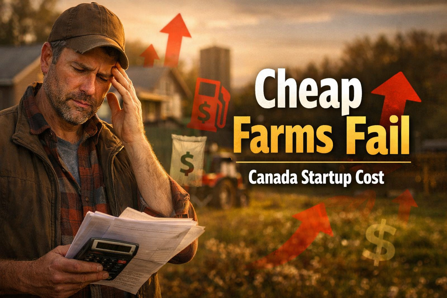Small Farm Startup Cost in Canada: The Real Number No One Tells You