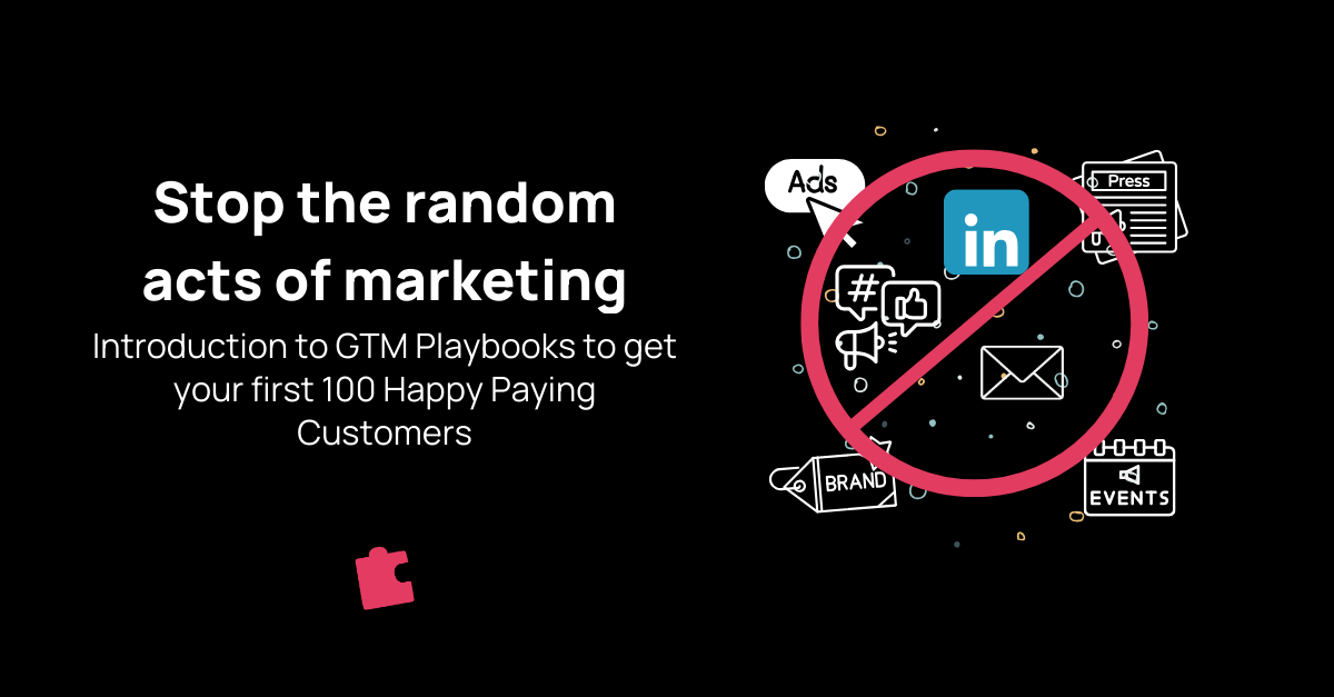 Tired of random acts of marketing?