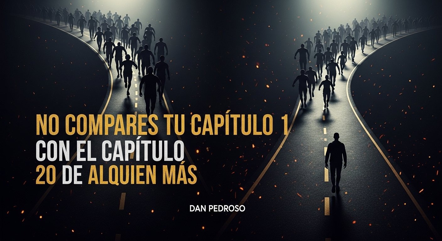No compares tu capítulo 1 con el capítulo 20 de alguien más.