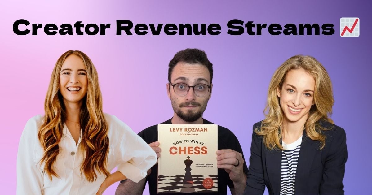 Unpacking creator business playbooks