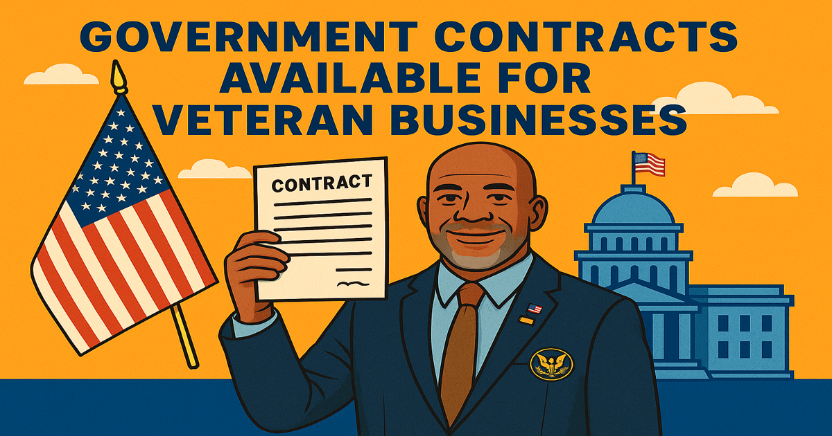 10 Government Contracts Available for Veteran Businesses