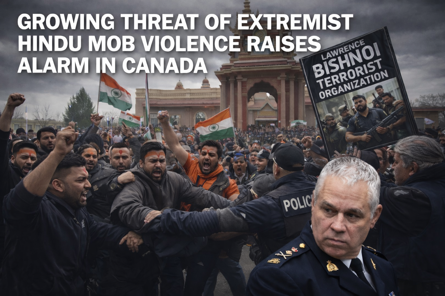 Growing Threat of Extremist Hindu Mob Violence in Canada