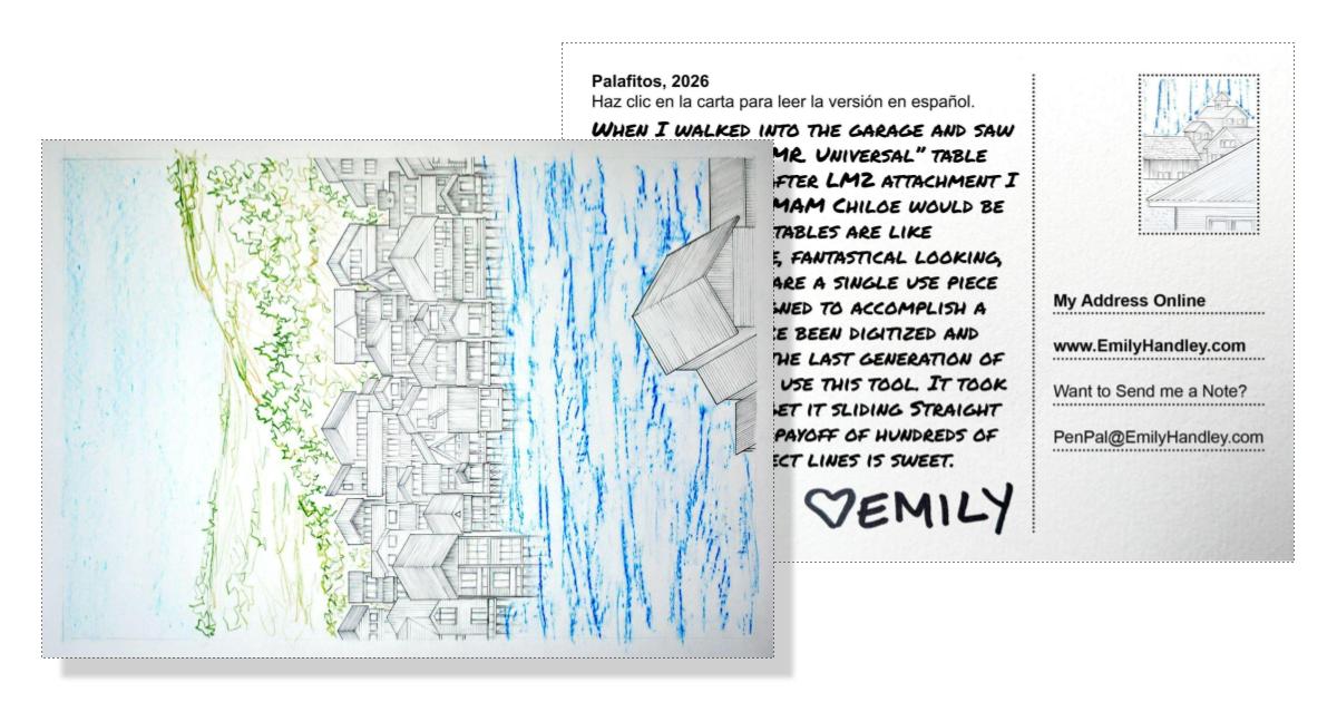 A Postcard about Drafting