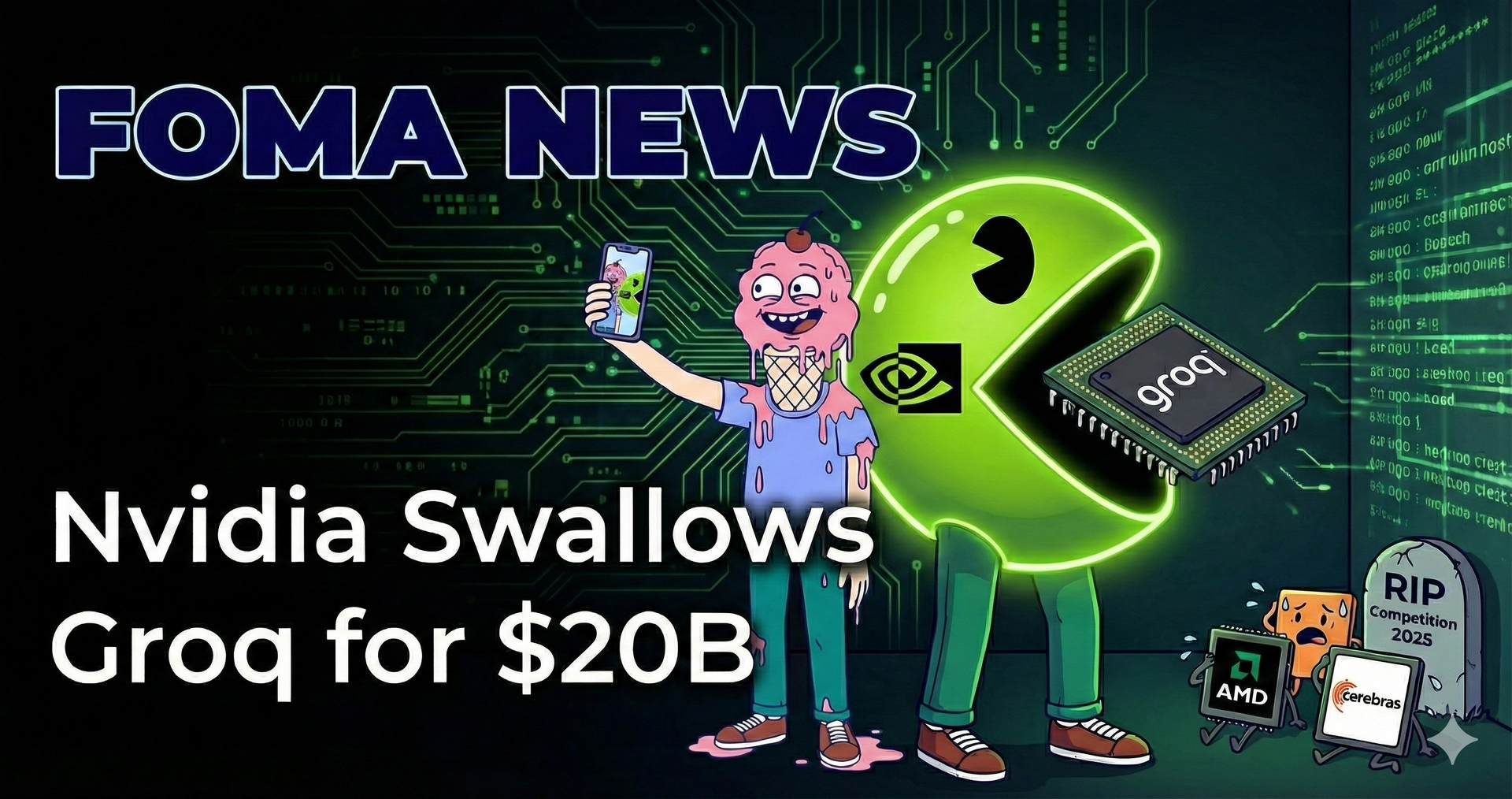 Nvidia Swallows Groq for $20B