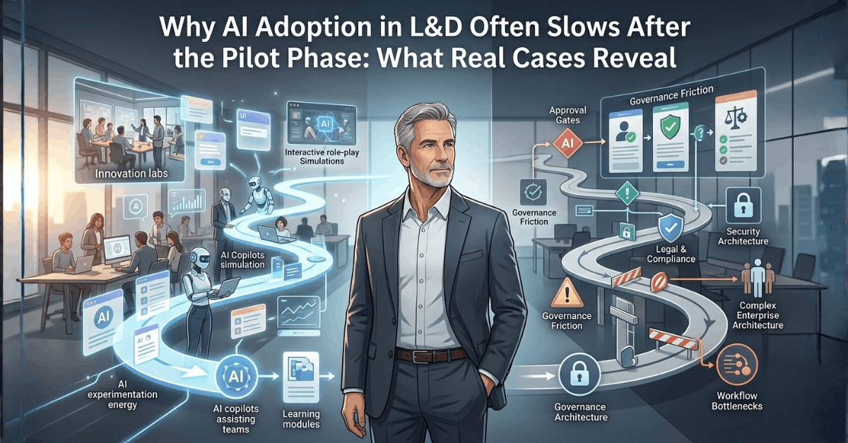 Why AI Adoption in L&D Often Slows After the Pilot Phase: What Real Cases Reveal