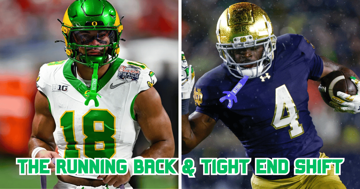 The Running Back & Tight End Shift