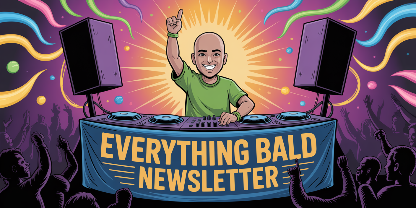 When Life Steals our Hair Away, " Steal the Show " by looking 10x more confident as A Bald Man...  . 