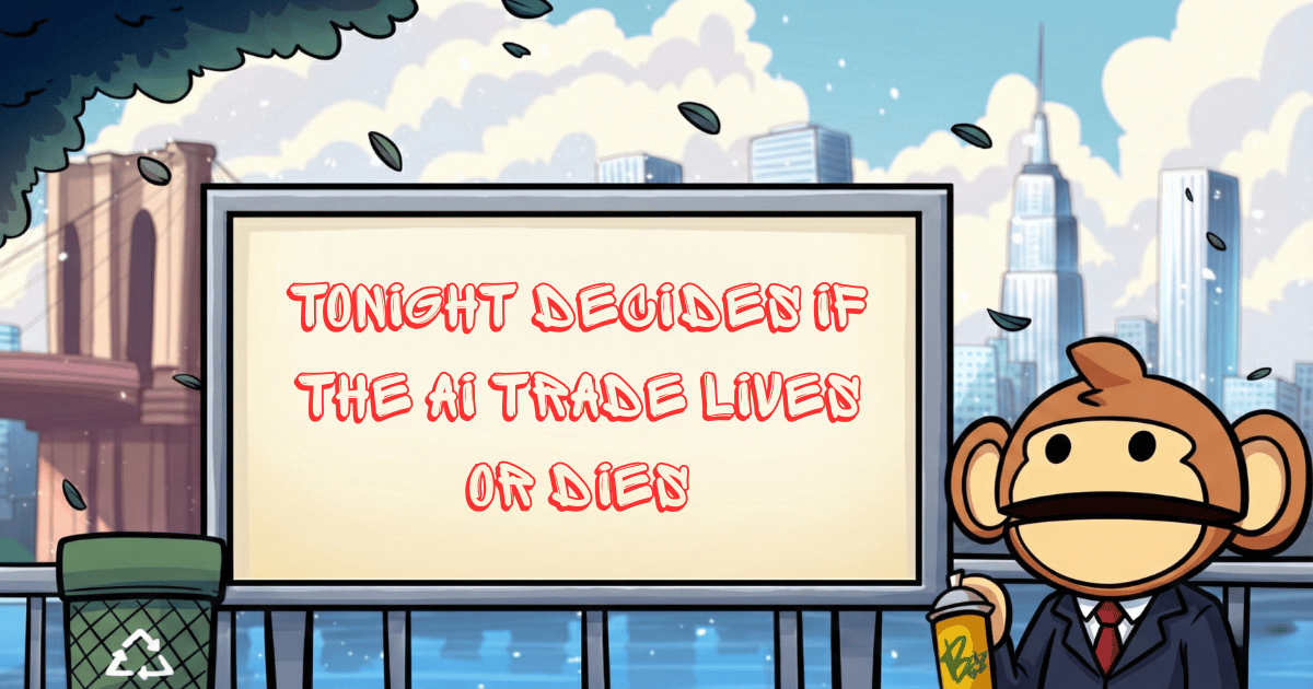 Tonight decides if the AI trade lives or dies