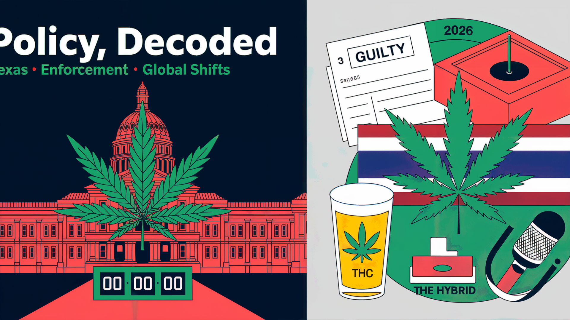 🌵 Texas Hemp Victory • $8B Market Risk • Global Shifts • New Podcast Episode