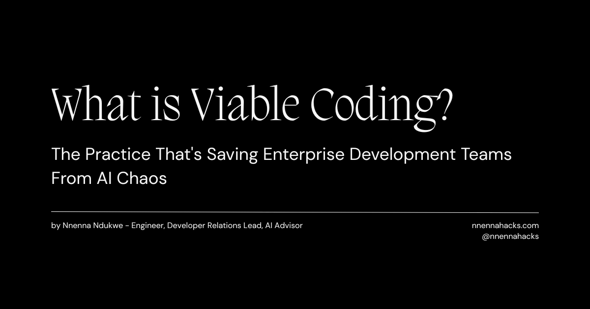 What is Viable Coding? 