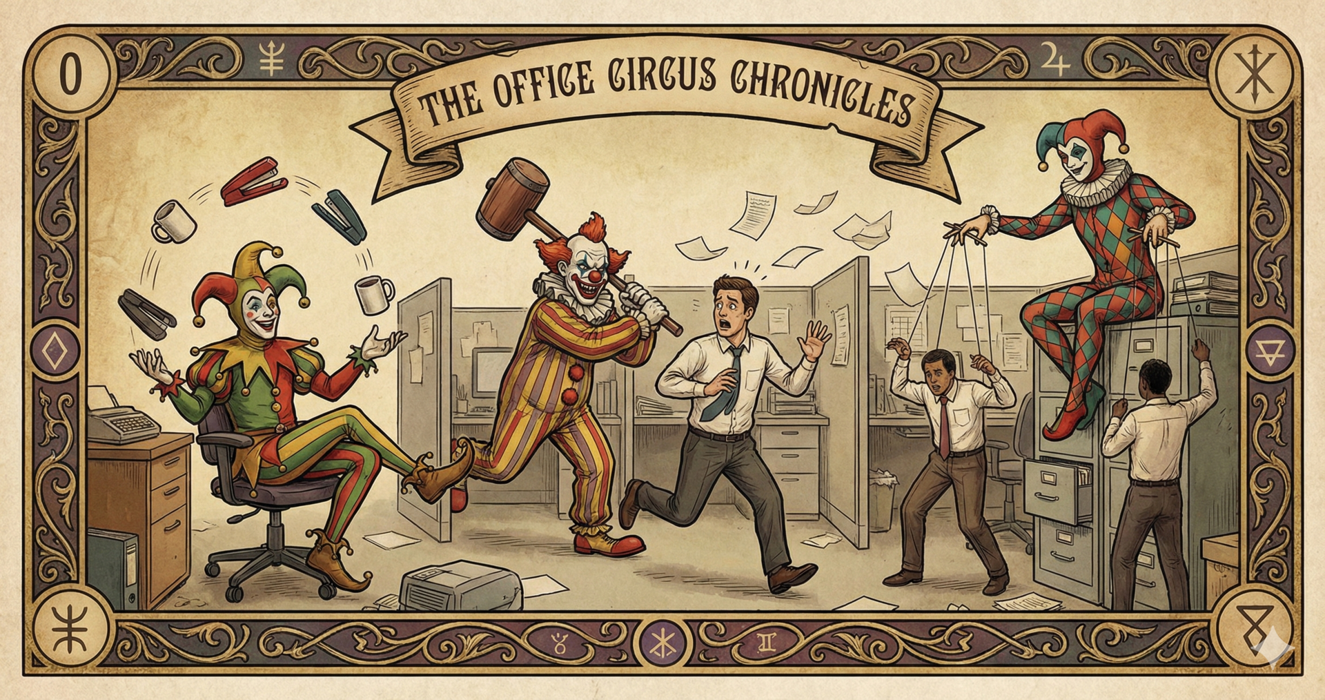 the Shadow Jester: Weaponized incompetence