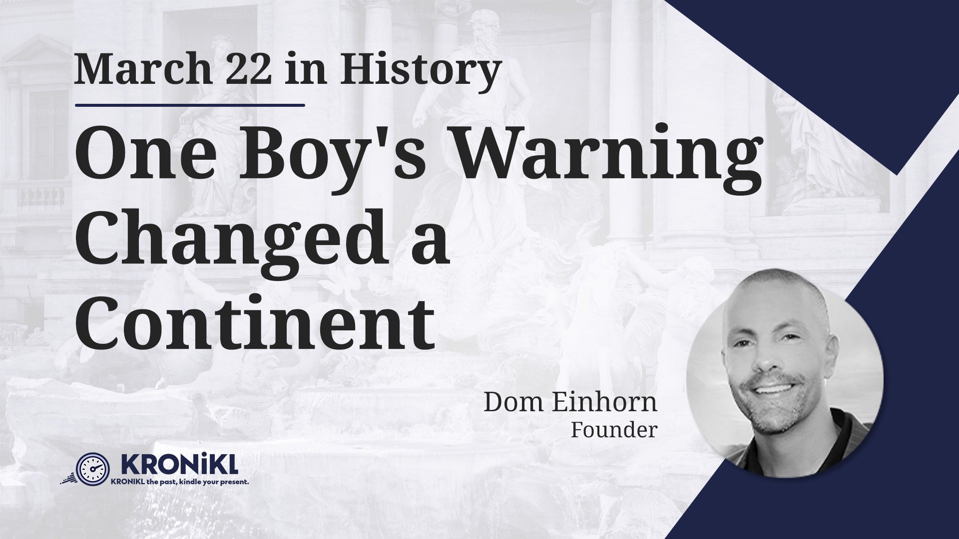 One Boy's Warning Changed a Continent