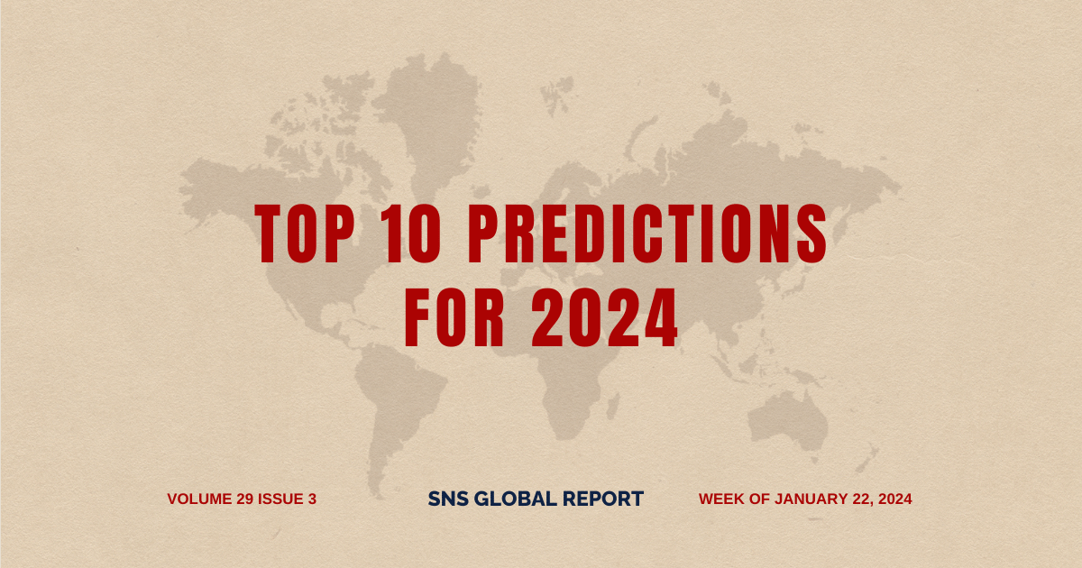 TOP 10 PREDICTIONS FOR 2024
