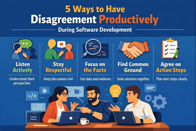5 Ways to Have Disagreement Productively During Software Development