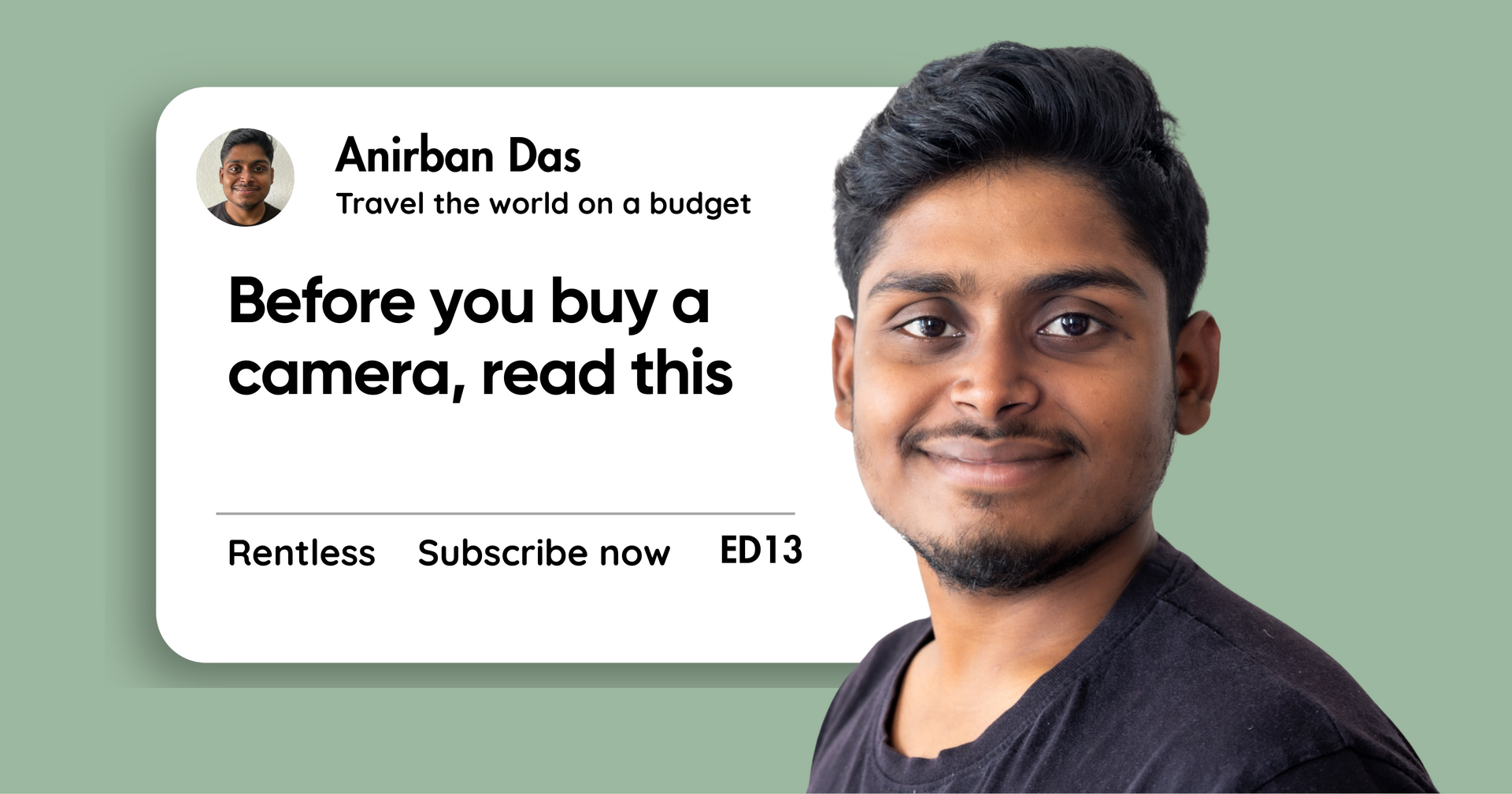 Before you buy a camera, read this