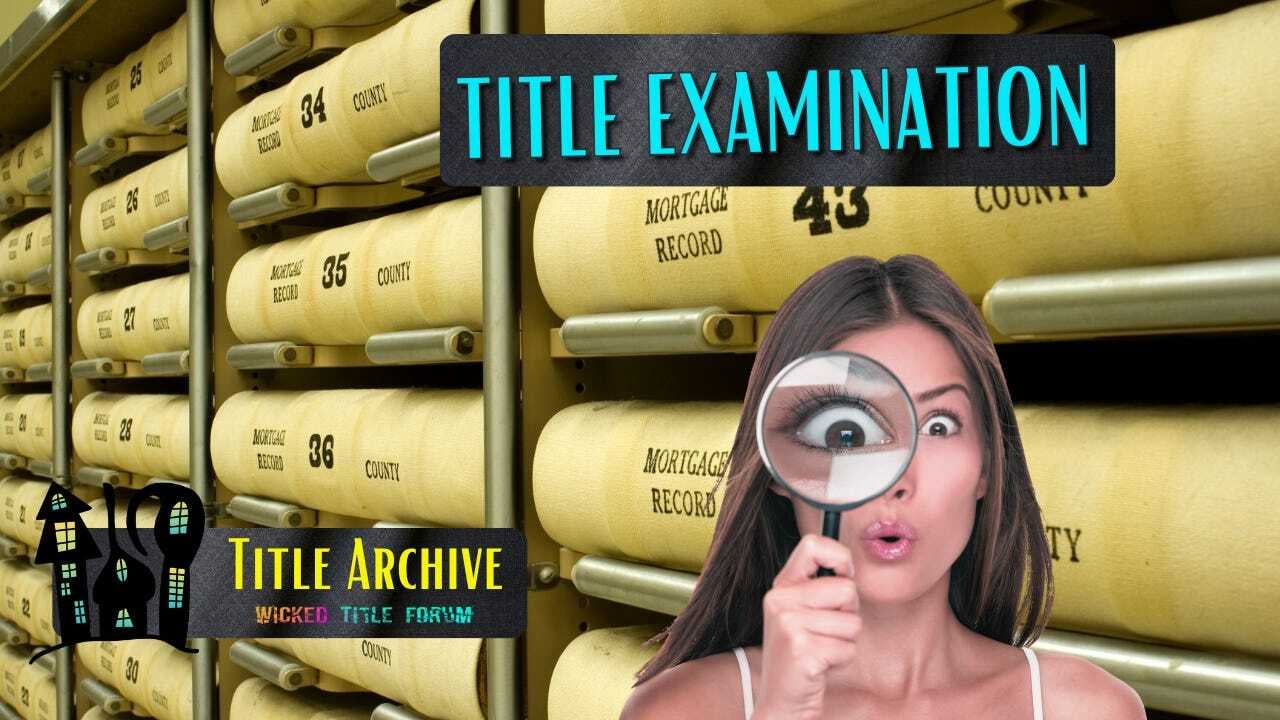 Title Examination