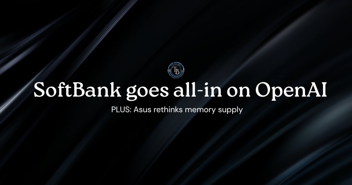 SoftBank goes all-in on OpenAI with a $40B investment