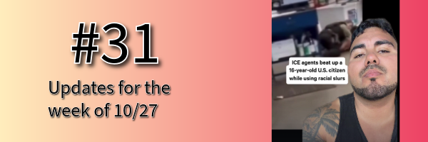 #31 ¿Que pasó? with Señor B - week of 10/27