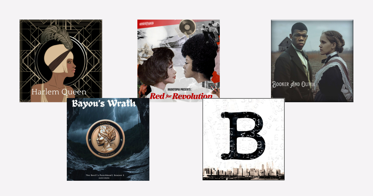 Storytelling podcasts celebrating Black women's voices & stories