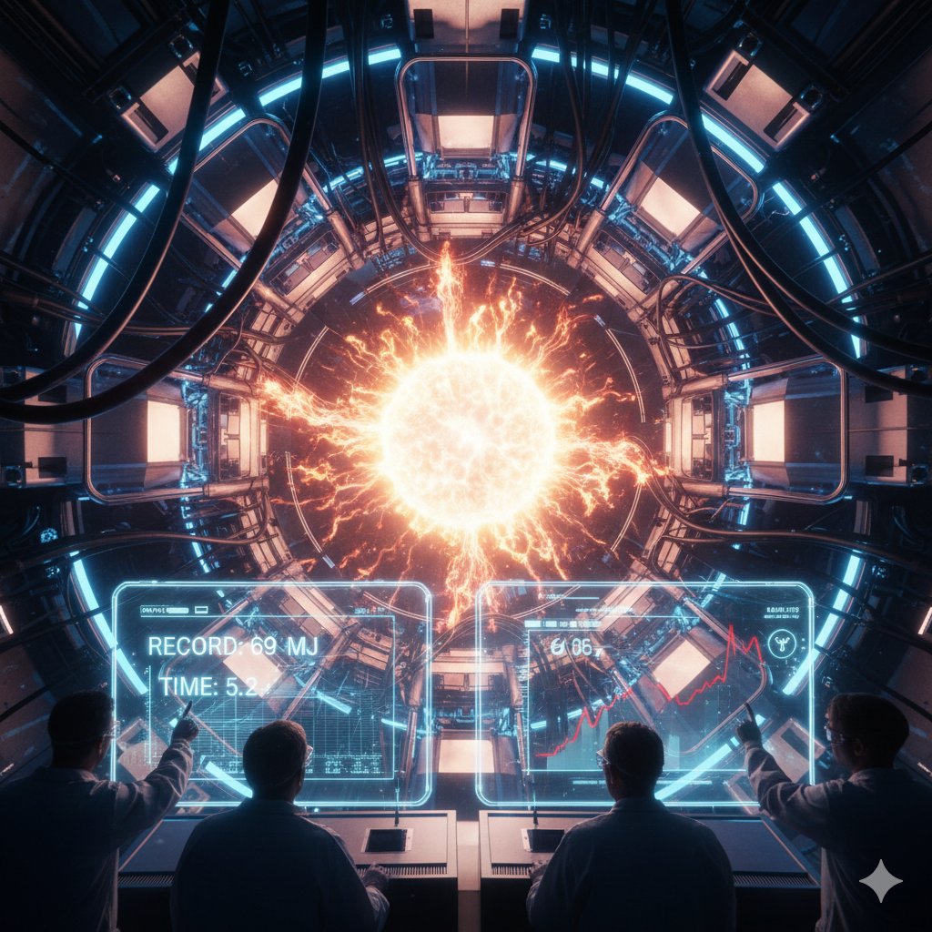 The Sun, Bottled: Fusion Energy Just Broke Another Record