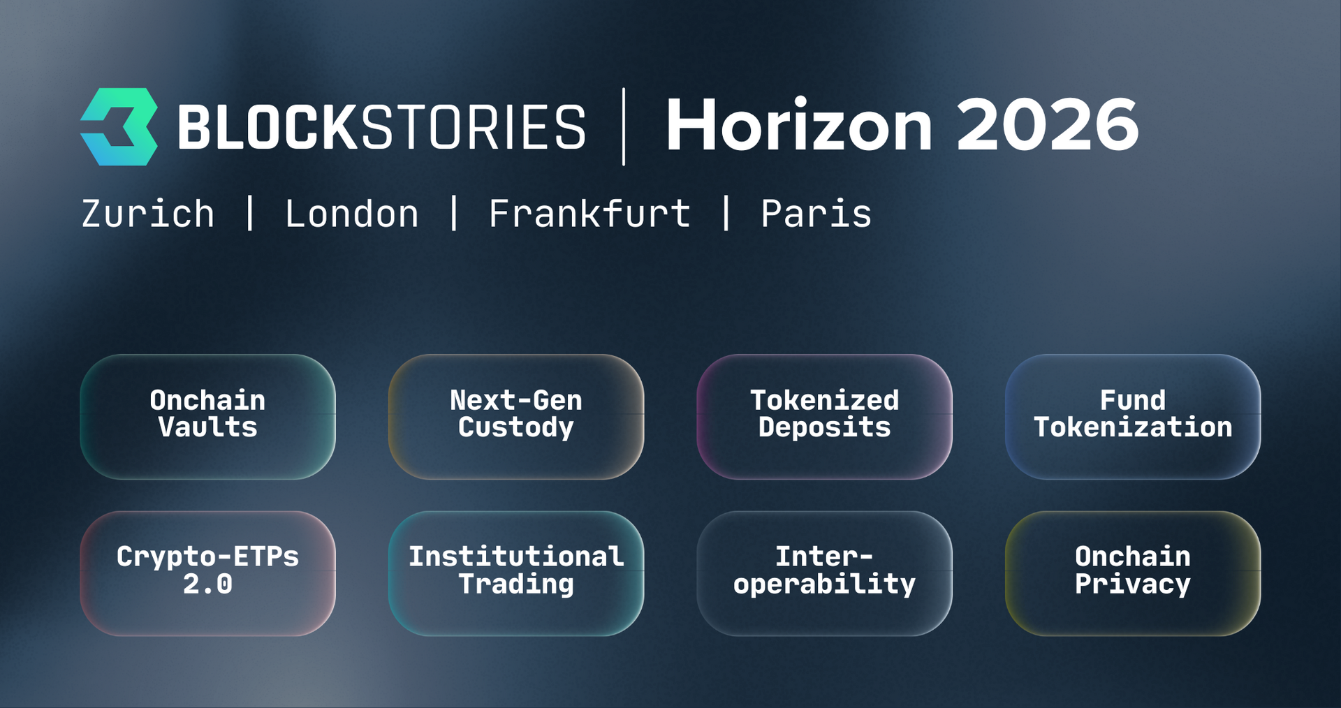 Announcing: Blockstories Horizon 2026 – The Event Series for Visionaries