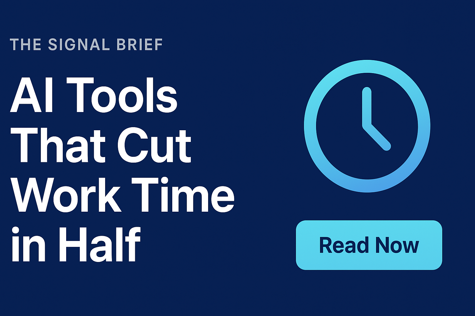 7 AI Productivity Tools That Slash Work Time & Boost Efficiency