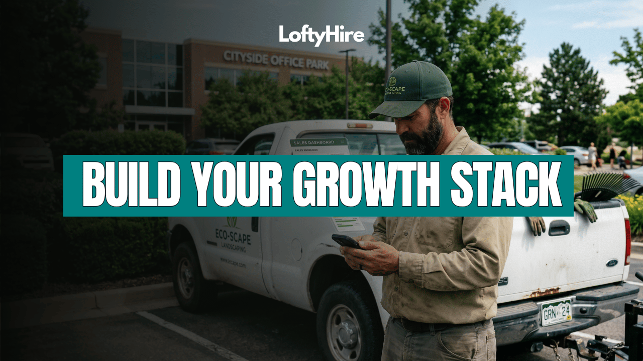 Your Landscaping Business Has a Sales Problem. Here Is the Growth Stack That Fixes It.