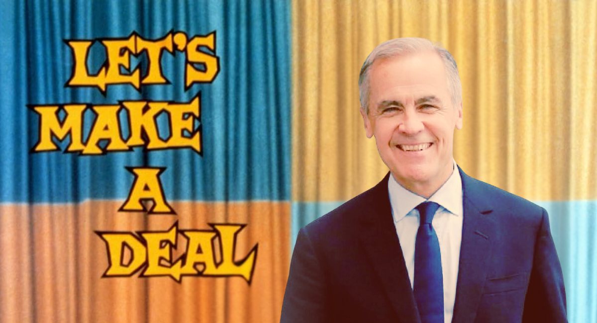 Carney plays Let’s Make a Deal