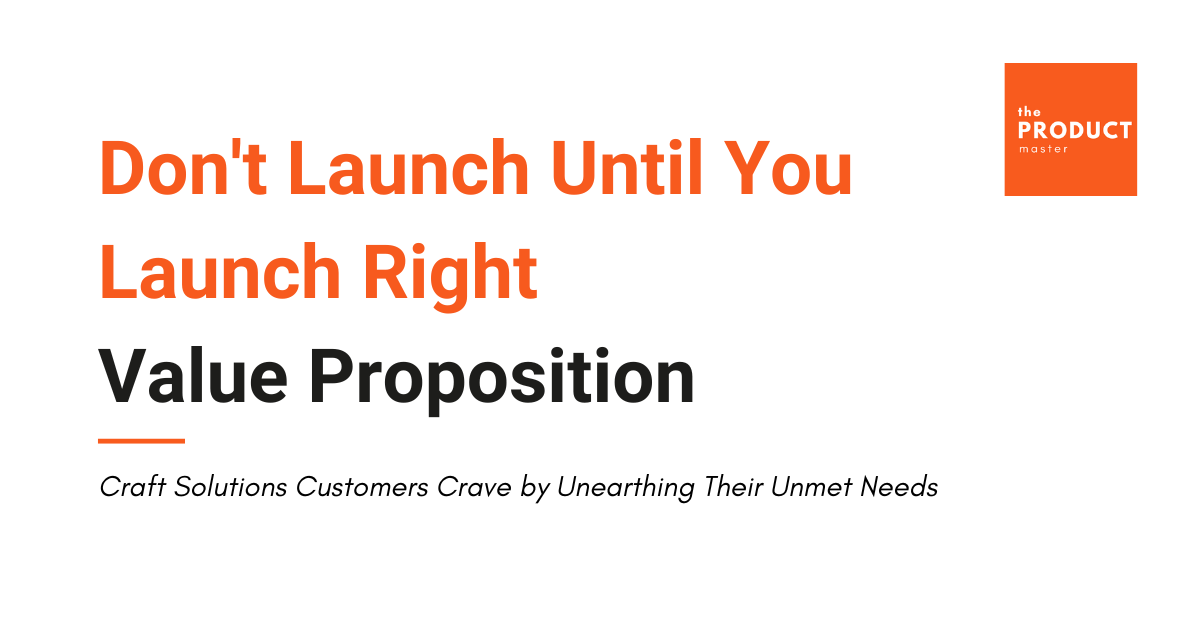 Don't Launch Until You Launch Right 