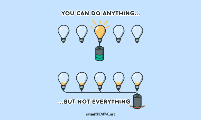 The Myth of Doing It All