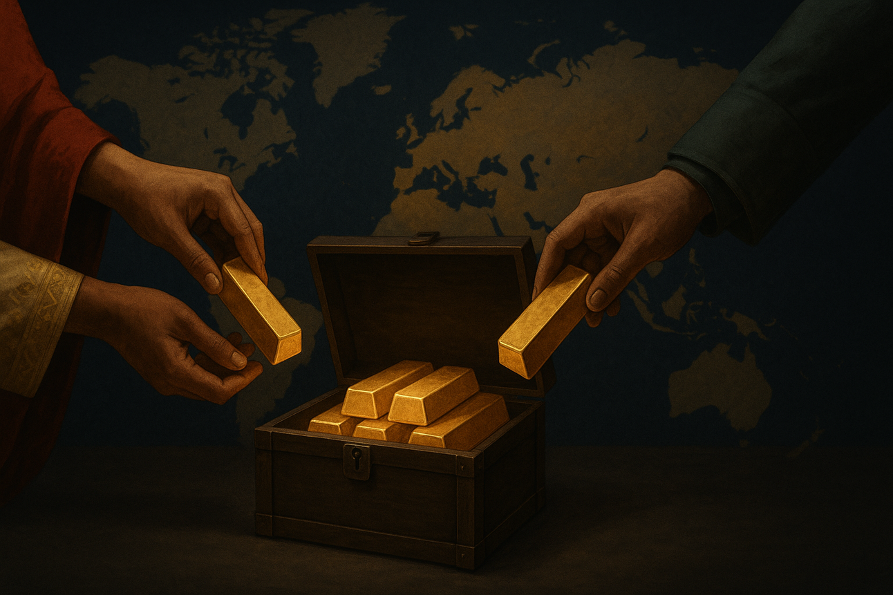 ¿Por qué China, India y Rusia acumulan oro en silencio?