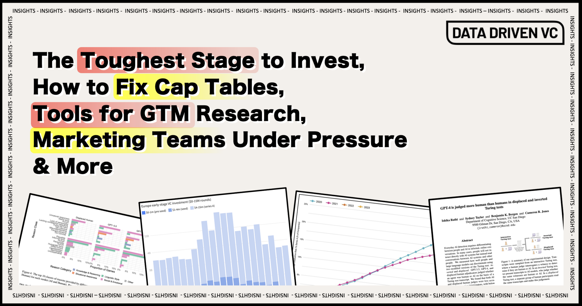 💡Toughest Stage to Invest, How to Fix Cap Tables, Tools for GTM Research, Marketing Teams Under Pressure & More