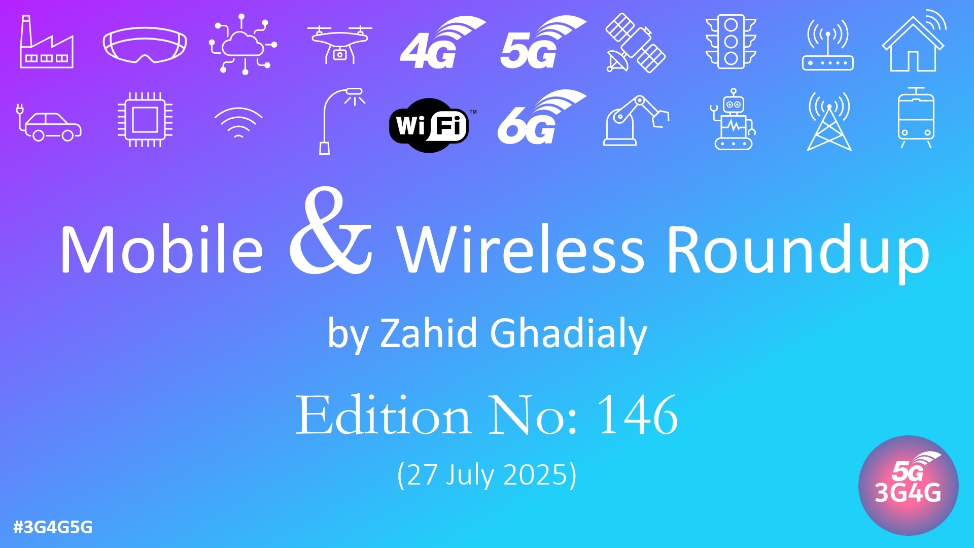 Mobile & Wireless Roundup No. 146