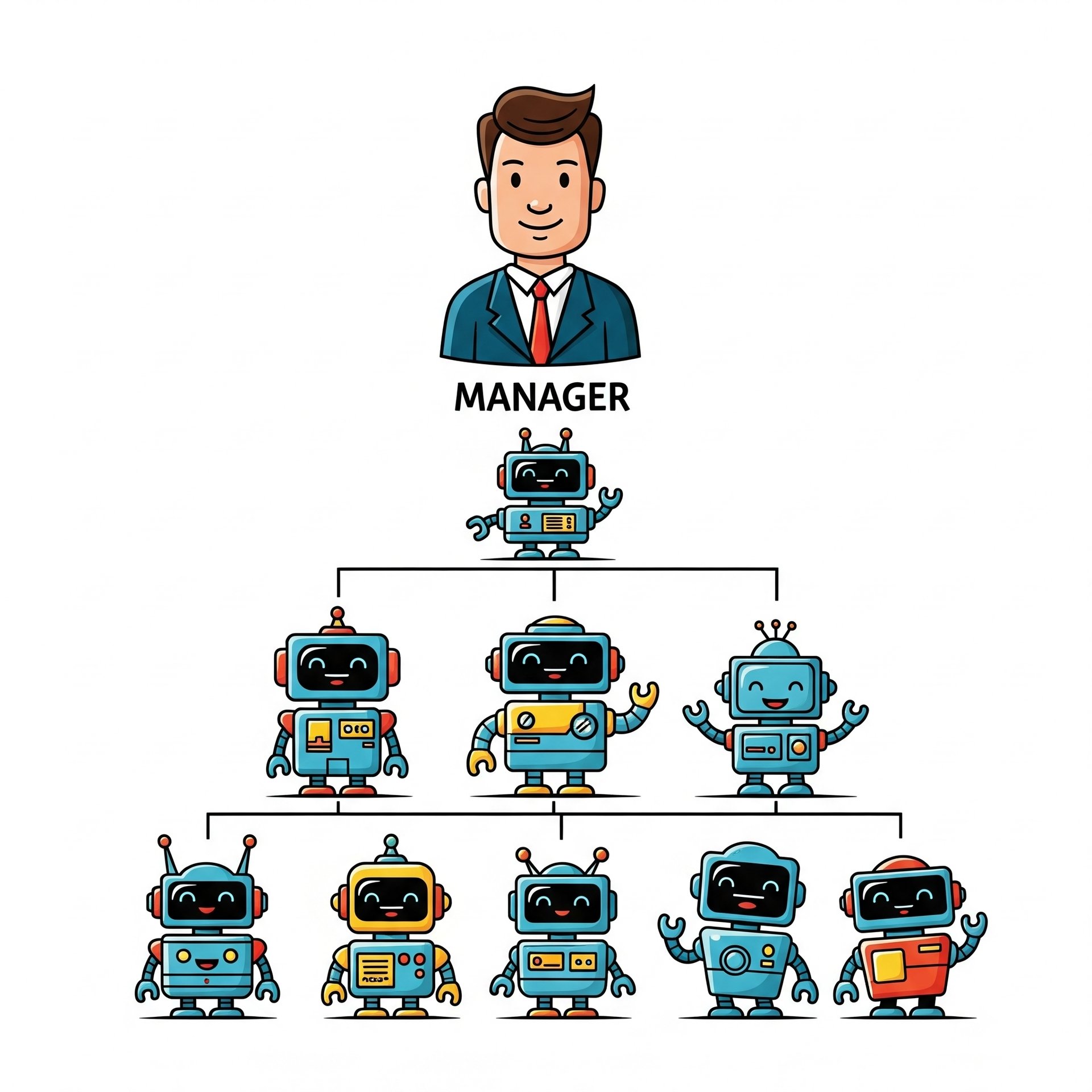 📶 agent managers and the new middle management