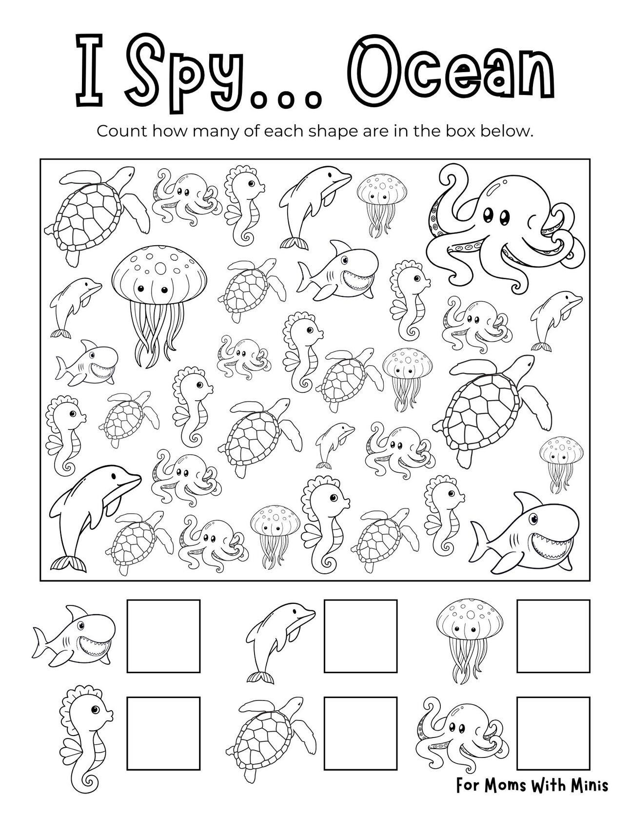 Search and Find Ocean