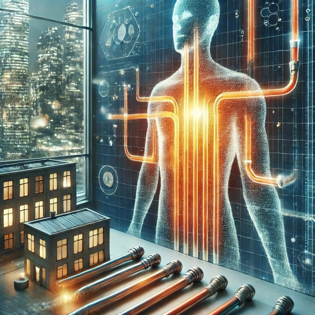 Body Heat Powered Buildings