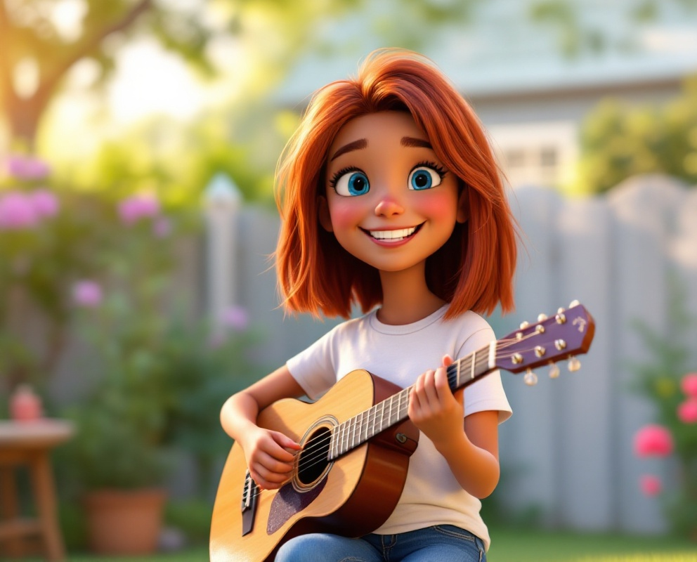 Today’s Story: Laura's Guitar Adventure 🎸