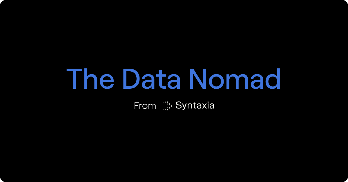 The Data Nomad #19
