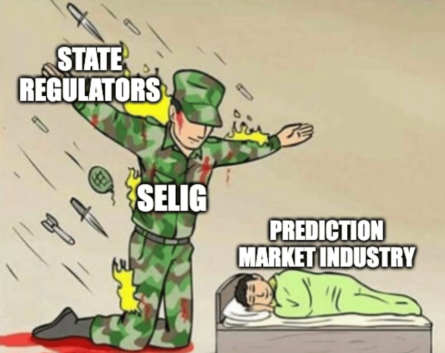 📊 CFTC says F*** you to state regulators