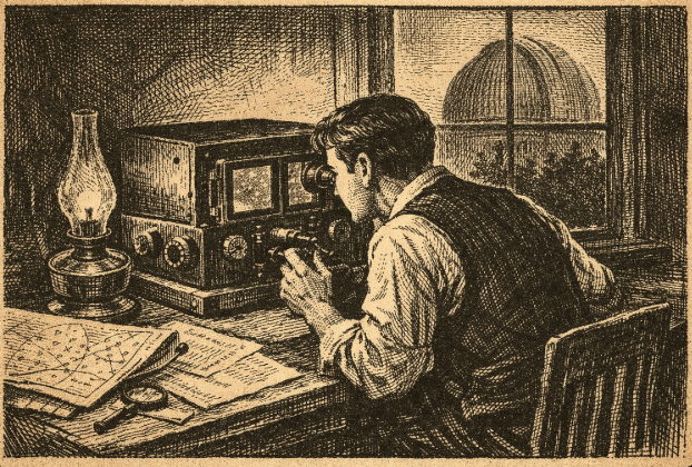 The Planet Found by a Flicker (1930)