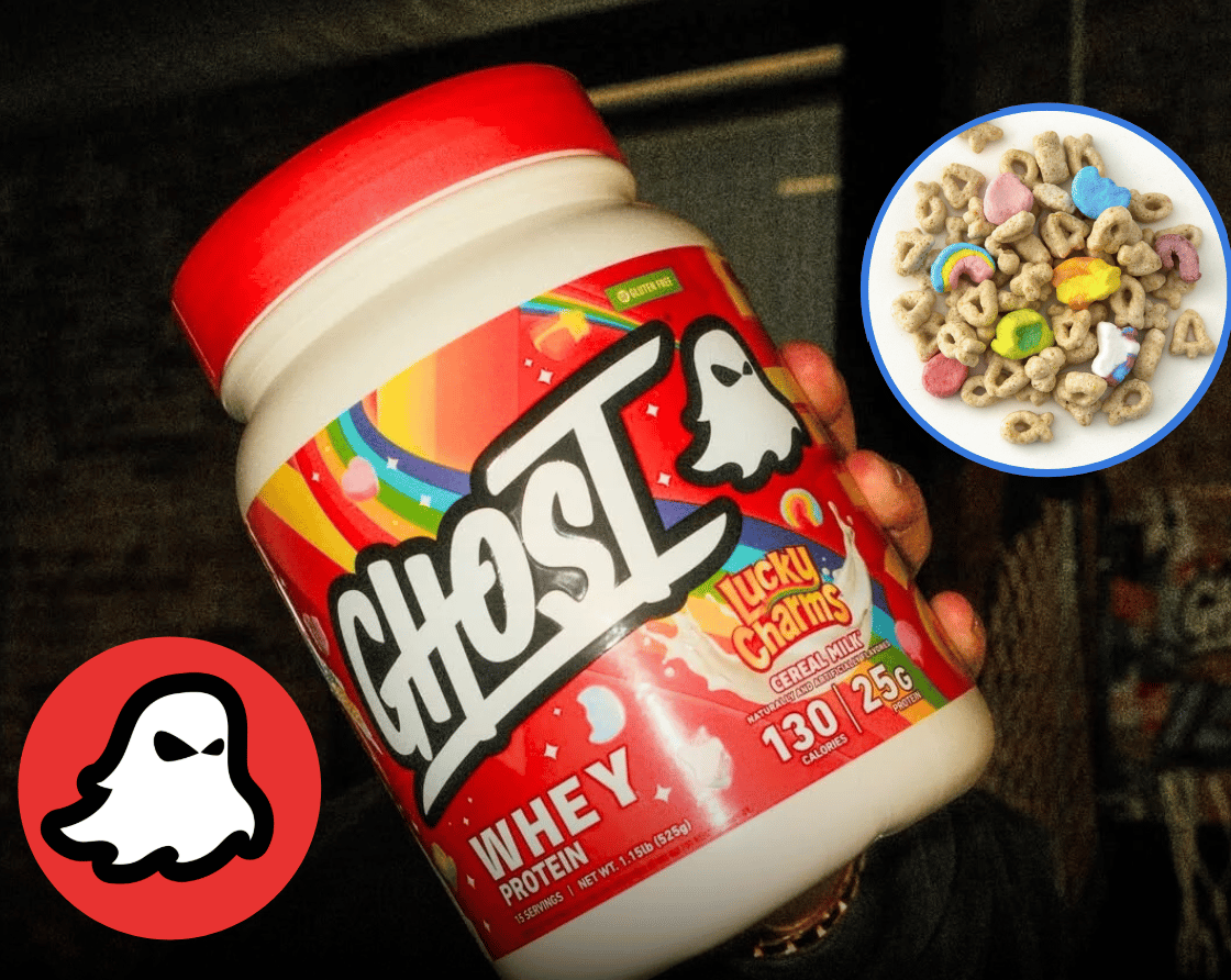 Ghost Is Turning Lucky Charms Into A Real Protein Flavor Collab