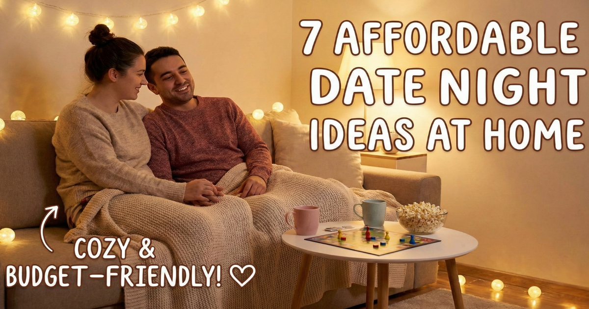 7 Affordable Date Night Ideas at Home