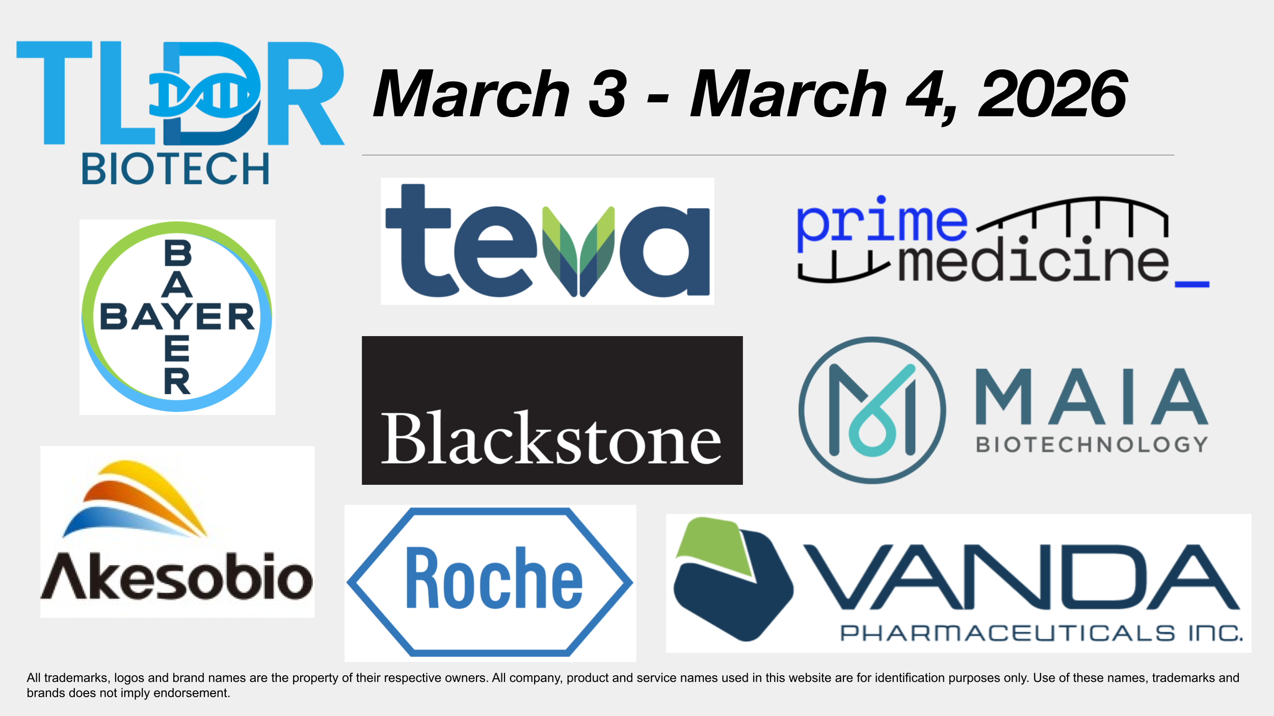 Biotech & Pharma Updates | March 3 - 4, 2026