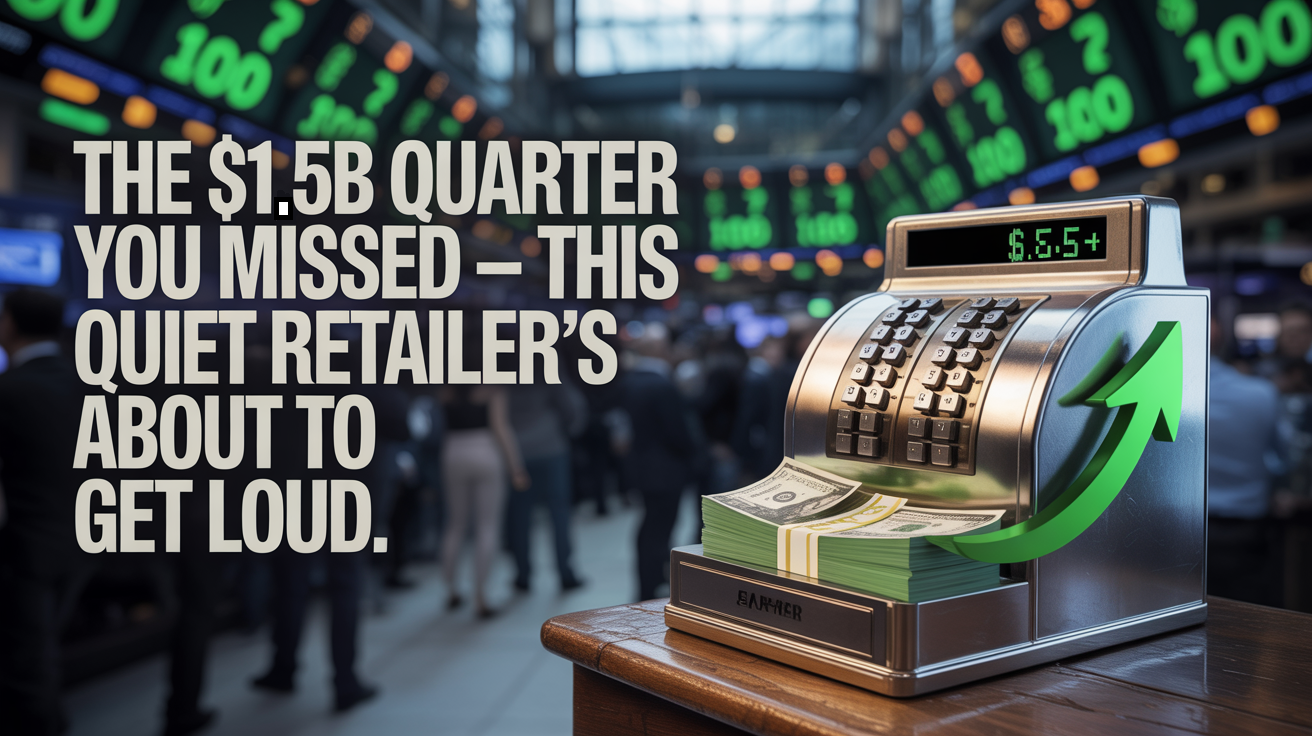 The $1.5B Quarter You Missed — This Quiet Retailer’s About to Get Loud